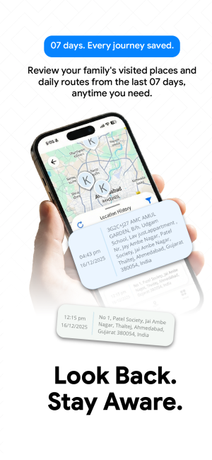 check location history on android
